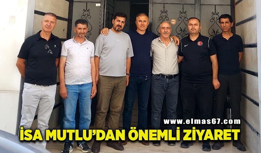 İsa Mutlu, MTA Doğu Anadolu Bölge Müdürlüğünü ziyaret etti