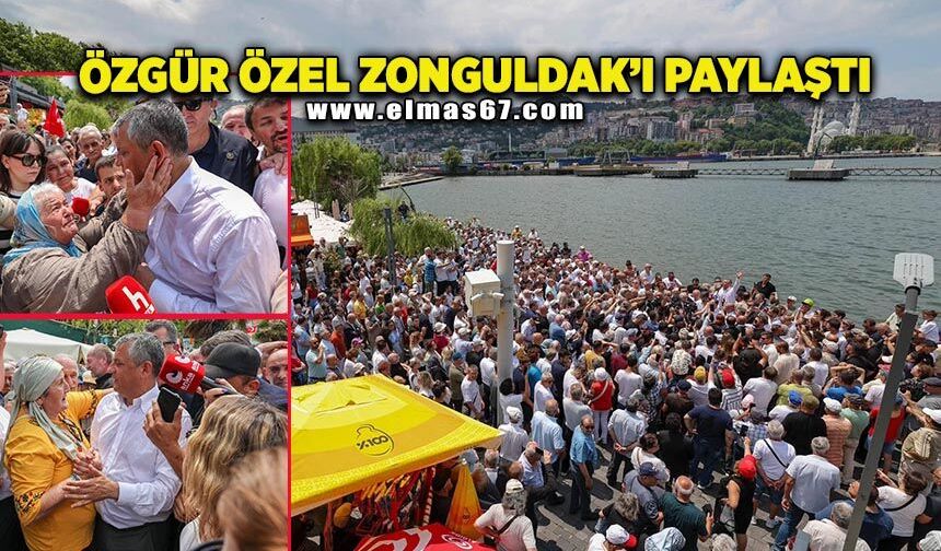 Özgür Özel, Zonguldak’ı paylaştı: “Zonguldak’a sordum. Bu yol doğru mu? ‘Doğru’ dediler”