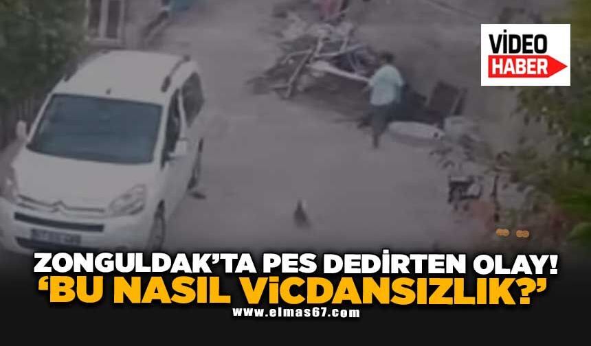 Zonguldak'ta Tepki Çeken Görüntü