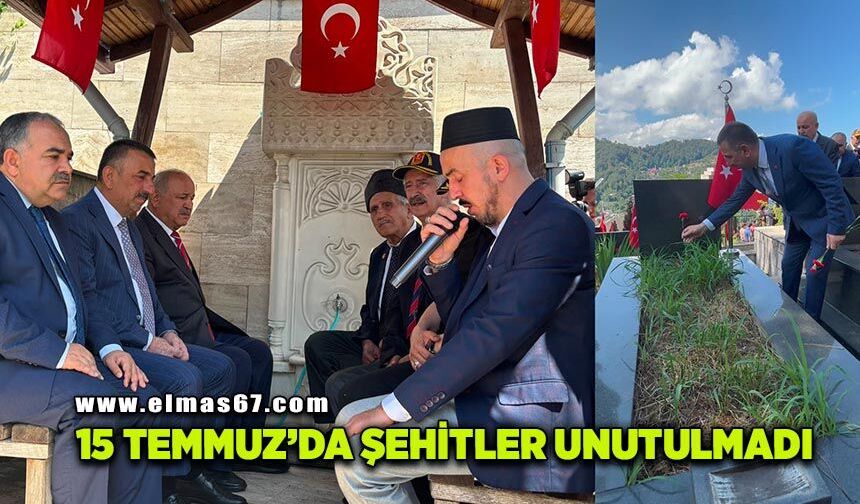15 Temmuz'da şehitler unutulmadı