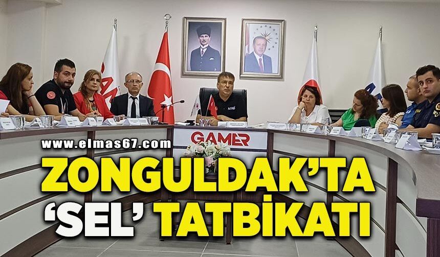 Zonguldak’ta masabaşı tatbikatı