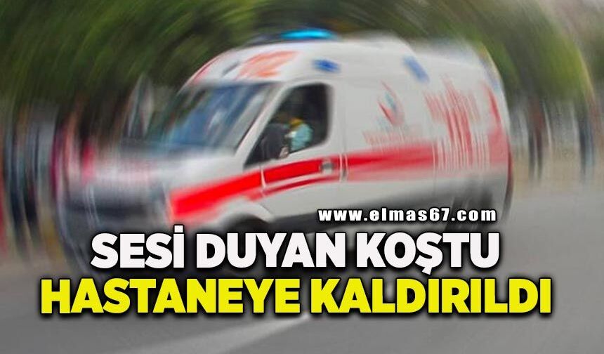 Sesi duyan koştu! Balkondan düşen vatandaş yaralandı