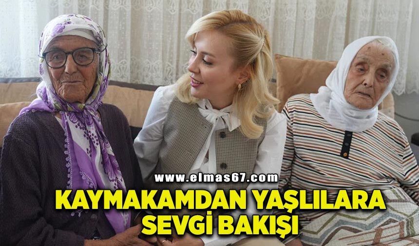 Kaymakamdan yaşlılara özel ilgi