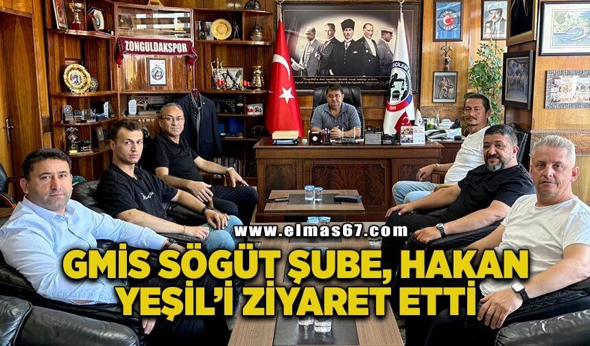 GMİS Söğüt Şube Kurucu Heyeti, Hakan Yeşil’i ziyaret etti