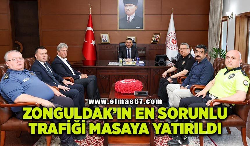 Zonguldak’ın en sorunlu trafiği masaya yatırıldı