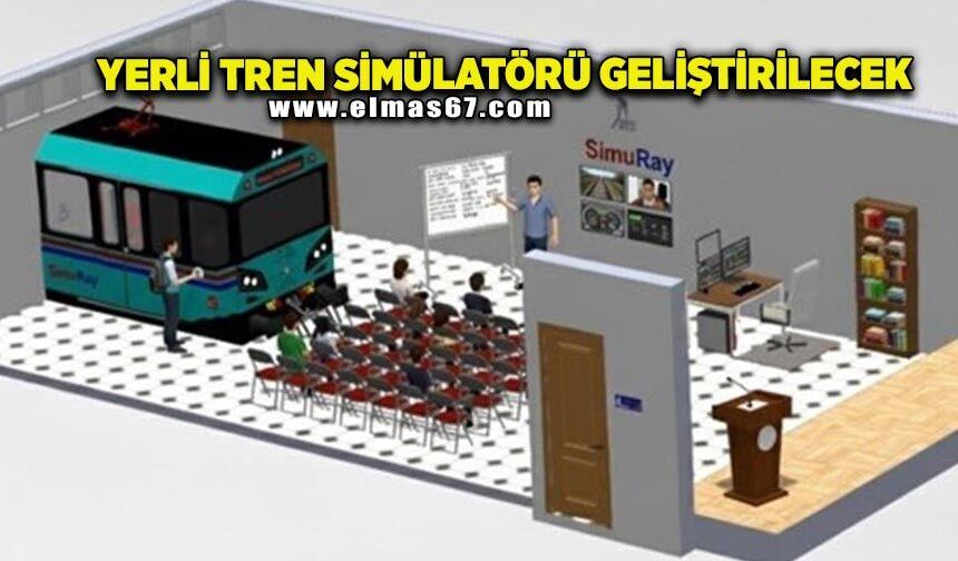 Yerli tren simülatörü geliştirilecek