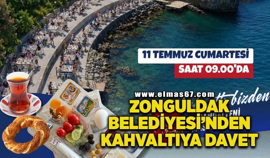 Zonguldak Belediyesi’nden Liman Arkası’nda kahvaltıya davet