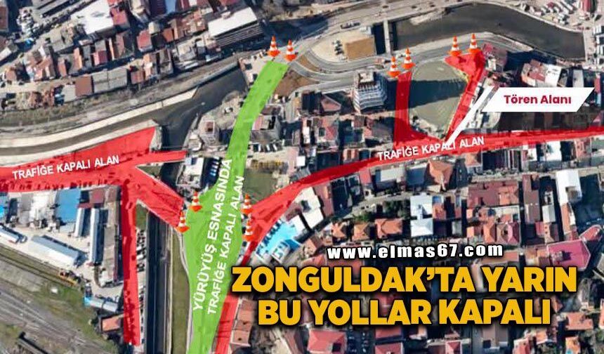 Zonguldak dikkat! Yarın bu yollar kapalı