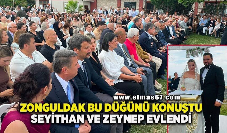 Erdem ailesinin mutlu günü: Yağız Seyithan Erdem ve Zeynep Sude Yamakoğlu, dünyaevine girdi