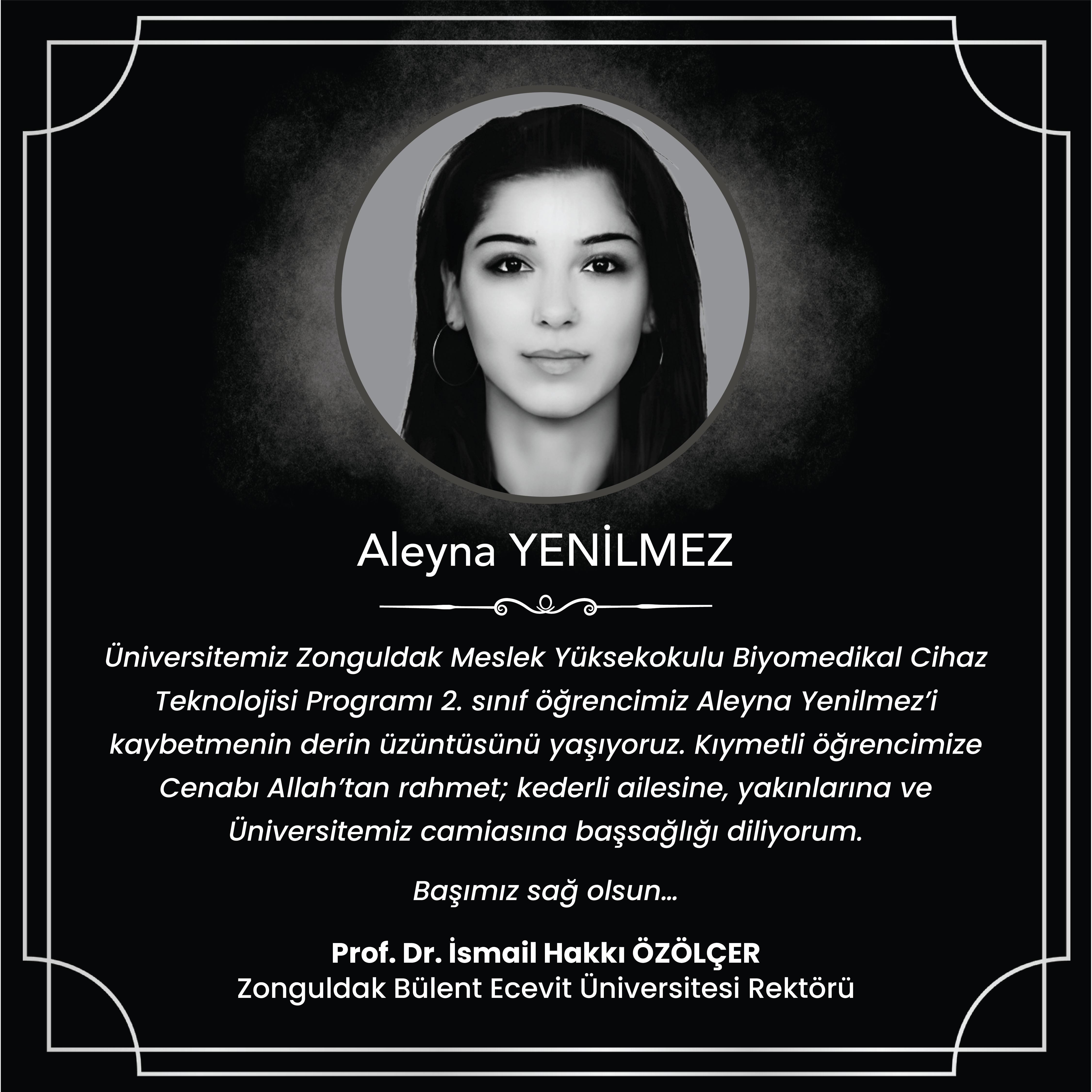 Aleyna Yenilmez Vefat